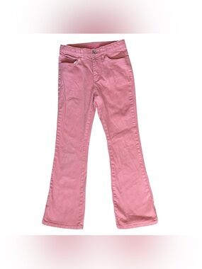 Children's place size 10 girls Flare medium pink stretch pants